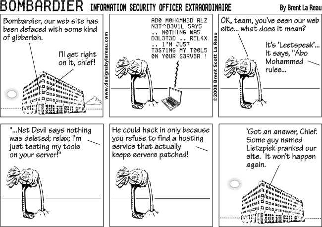 Information Security Cartoon